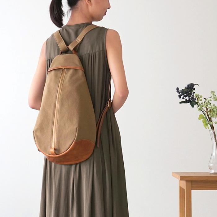 ベリー plus リュック 帆布 本革 おしゃれ かわいい 丈夫 Trocco トロッコ 母の日 |  | 12