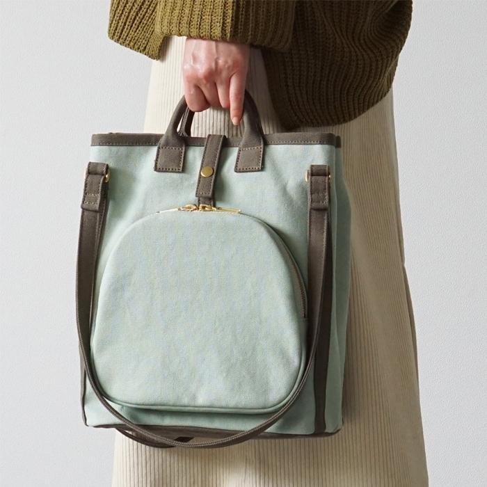 ワラビー トート バッグ 帆布 おしゃれ かわいい 丈夫 ニュアンスカラー Trocco トロッコ 母の日 |  | 07