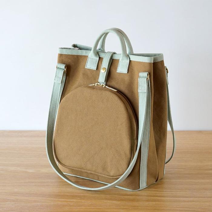 ワラビー トート バッグ 帆布 おしゃれ かわいい 丈夫 ニュアンスカラー Trocco トロッコ 母の日 |  | 10
