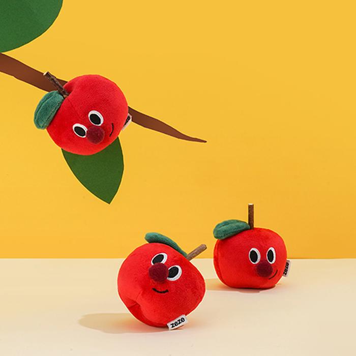 CAT WOOD TOY リンゴ ねこ おもちゃ ペットグッズ またたび Apple 猫