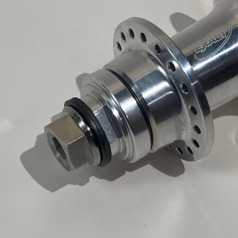 EXACT REAR HUB POLISH TITAN BOLT : EXACT-BMX - 通販 - Yahoo