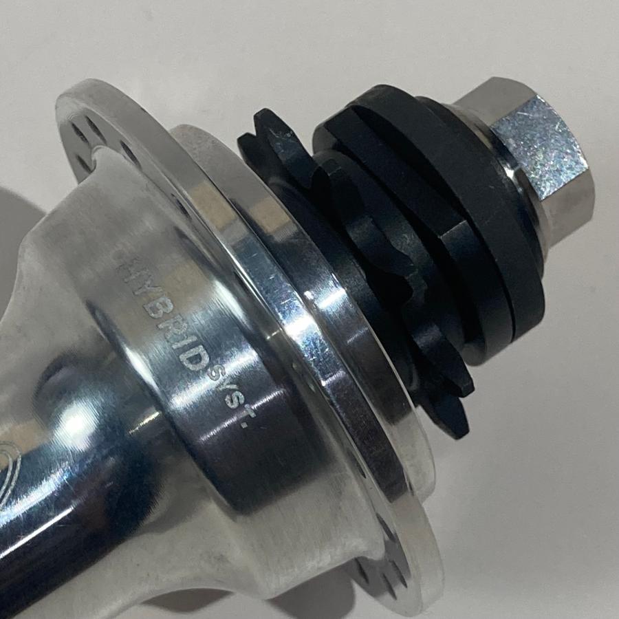 EXACT REAR HUB POLISH TITAN BOLT : EXACT-BMX - 通販 - Yahoo