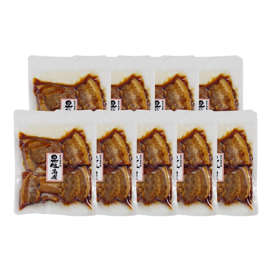 鹿児島県産黒豚使用 豚角煮 190g (固形量150g 個包装)×9の画像