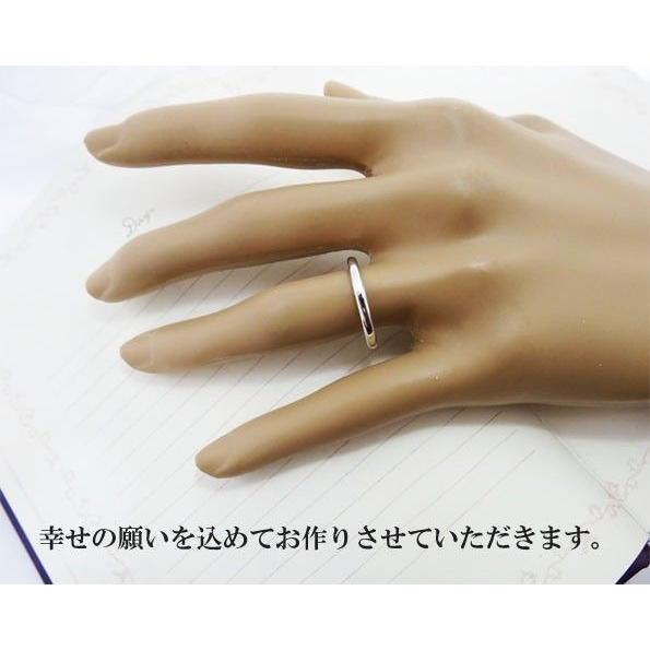 ペアリング シルバー アクセサリー 純銀 SV1000 結婚 指輪 婚約 甲丸