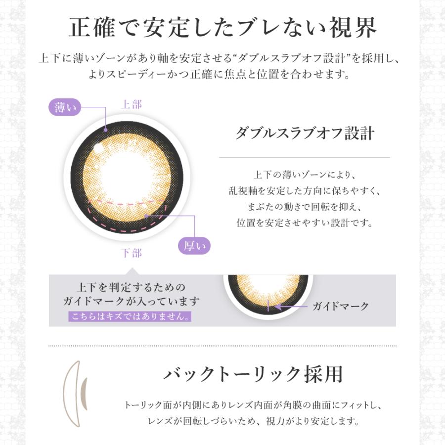 カラコン シークレットキャンディーマジック マンスリー 乱視用 1枚入り×2箱 Candy magic toric ともちん キャンマジ 1ヶ月 板野友美 トーリック | シークレット キャンディーマジック | 09