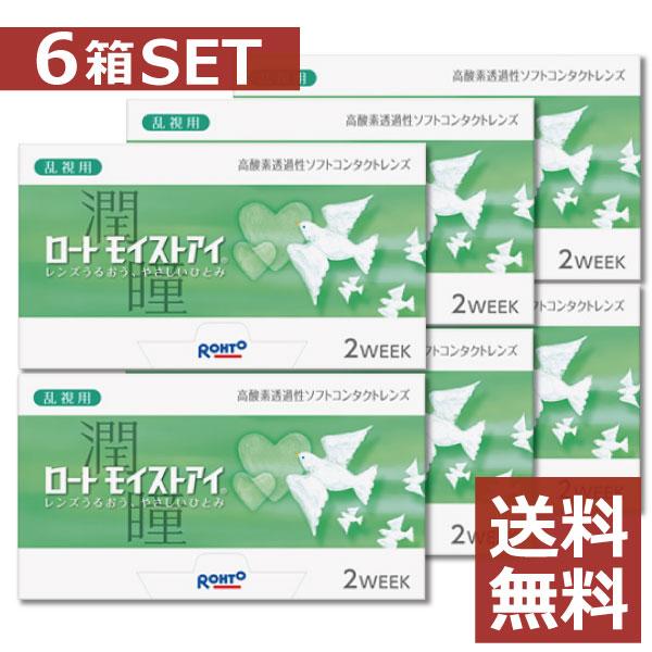 コンタクトレンズ　2week ロート モイストアイ乱視用 6枚入 ×6箱　コンタクトレンズ　2week 2週間　モイストアイトーリック | ロート製薬