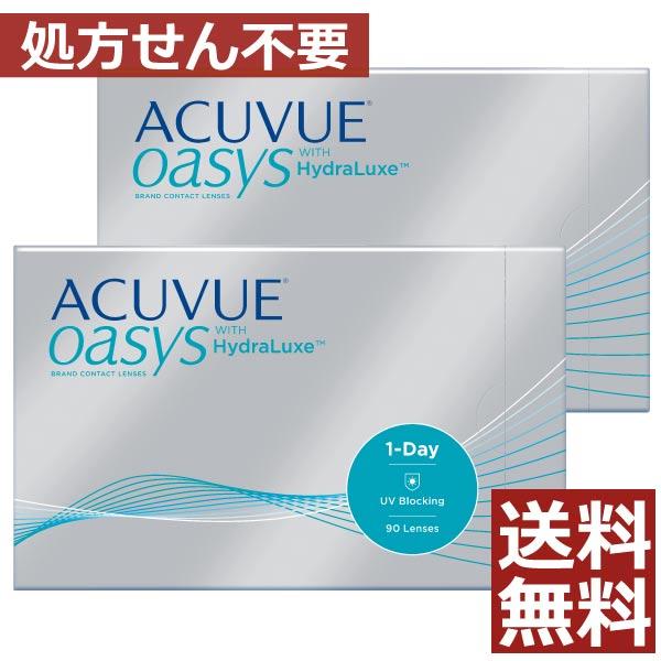 コンタクトレンズ　1day ワンデーアキュビューオアシス　30枚入　×6箱　 90枚入×2箱 コンタクトレンズ　1day　1day/１日 処方箋不要 | ACUVUE