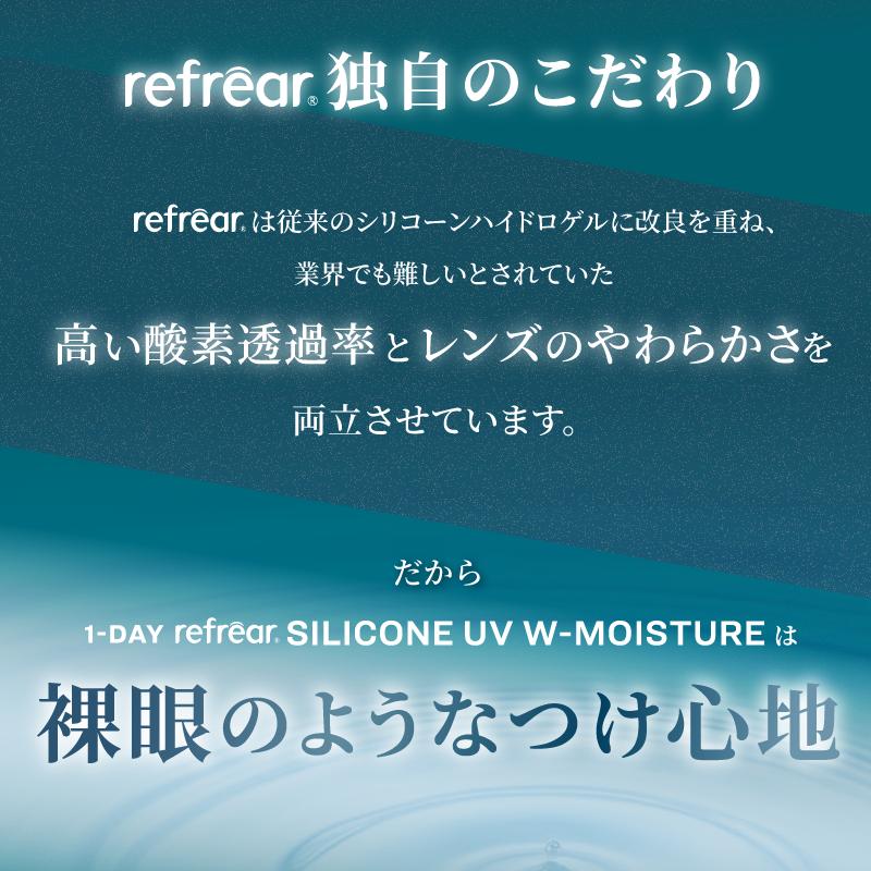 コンタクトレンズ　1day ワンデーリフレアシリコーンUVダブルモイスチャー 30枚入 ×2箱　コンタクトレンズ　1day　1day/１日 処方箋不要 | フロムアイズ | 08