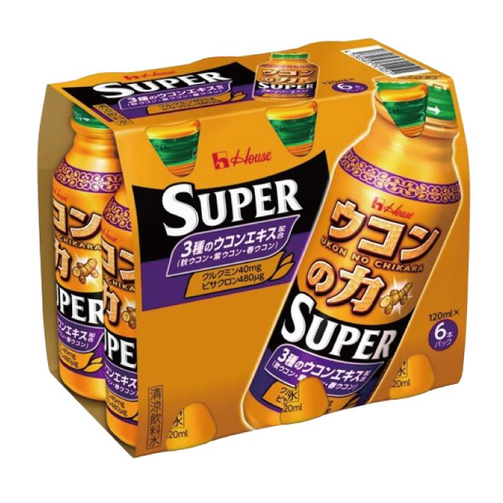 送料無料 ハウスウェルネス ウコンの力 スーパー 120ml×6本 | ウコンの力 | 01