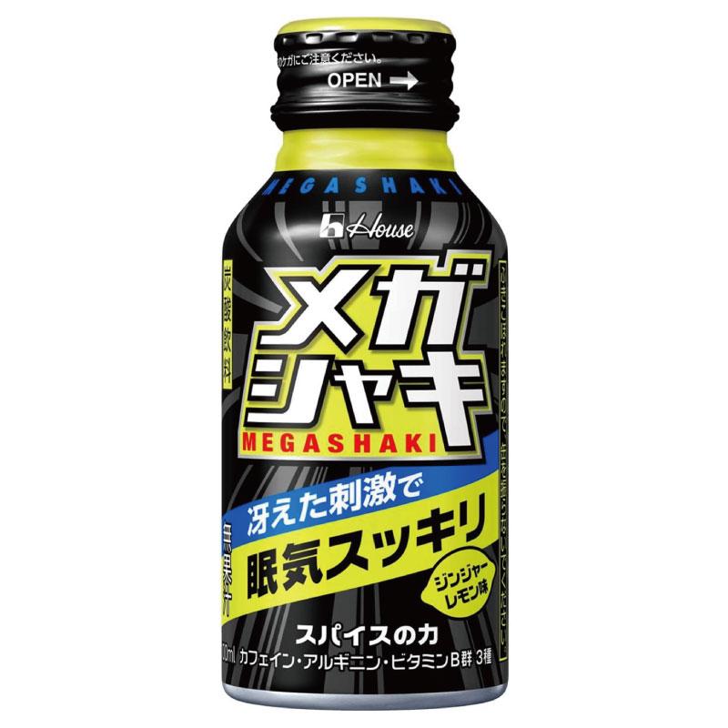 送料無料 ハウスウェルネス メガシャキ 100ml×30本(カフェイン アルギニン) | ハウスウェルネスフーズ | 01