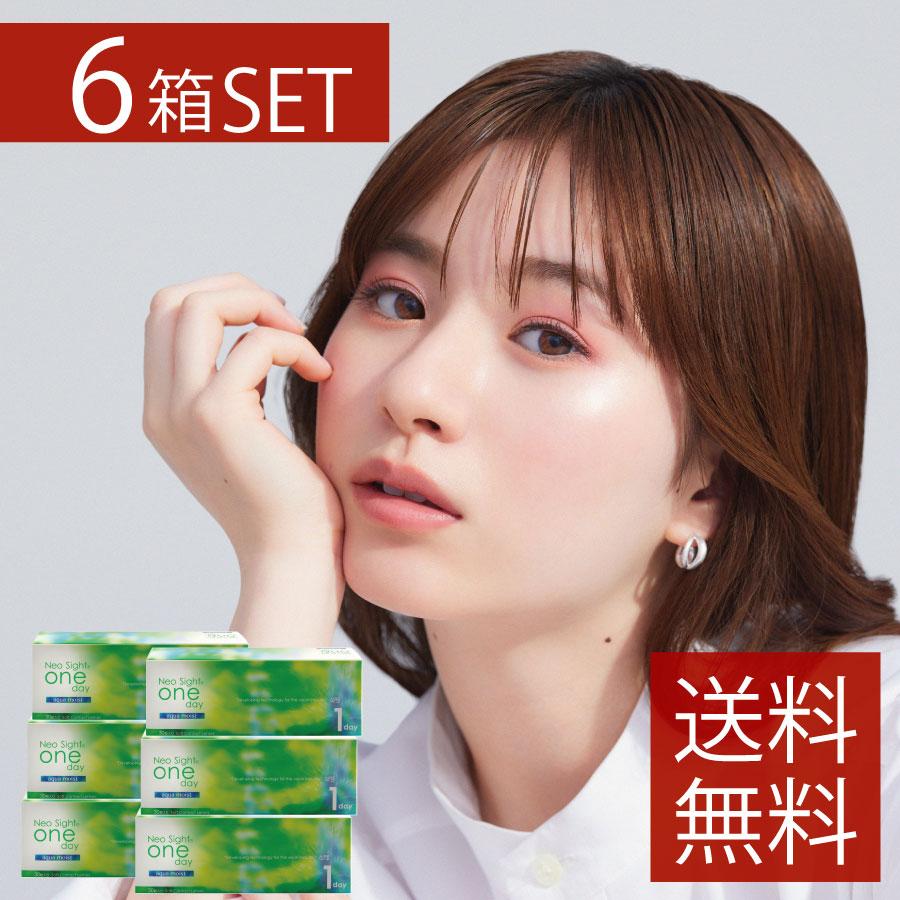 コンタクトレンズ　1day ネオサイトワンデーアクアモイスト 30枚入 ×6箱　コンタクトレンズ　1day　1day/１日 | アイレ