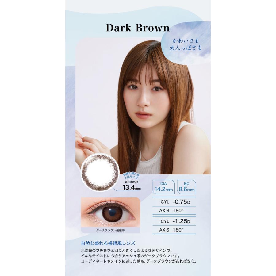 カラコン ワンデーアイレリアルＵＶトーリック 10枚入 ×2箱 | アイレ | 08