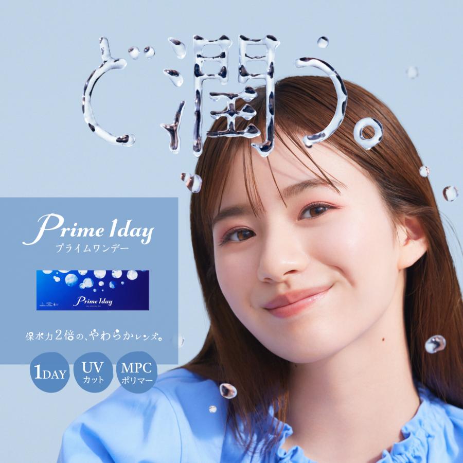 コンタクトレンズ　1day アイレ プライムワンデー 5枚入 ×2箱 (計10枚)　コンタクトレンズ　1day　1day/１日 | アイレ | 01