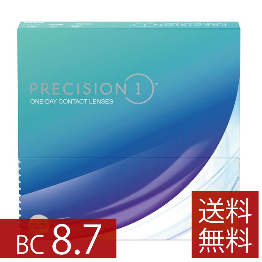 コンタクトレンズ　BC8.7 プレシジョンワン 90枚入 ×1箱 1日使い捨て 1箱90枚入り ワンデー 1day PRECISION1 | Alcon