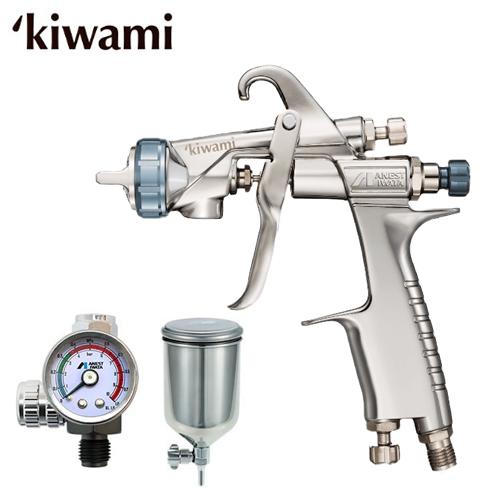 特別セット】アネスト岩田 スプレーガン KIWAMI-1-14B8S11【極】ノズル 