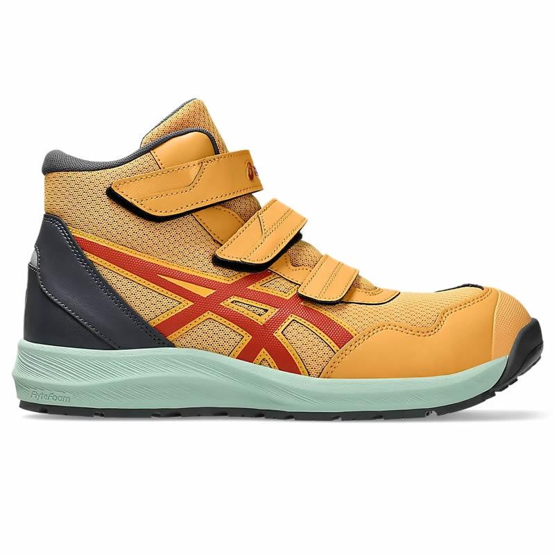 ASICS VOG イエロー 安全靴　26.5 限定カラー アシックス安全靴 蛍光イエロー・ホワイト 26.5㎝