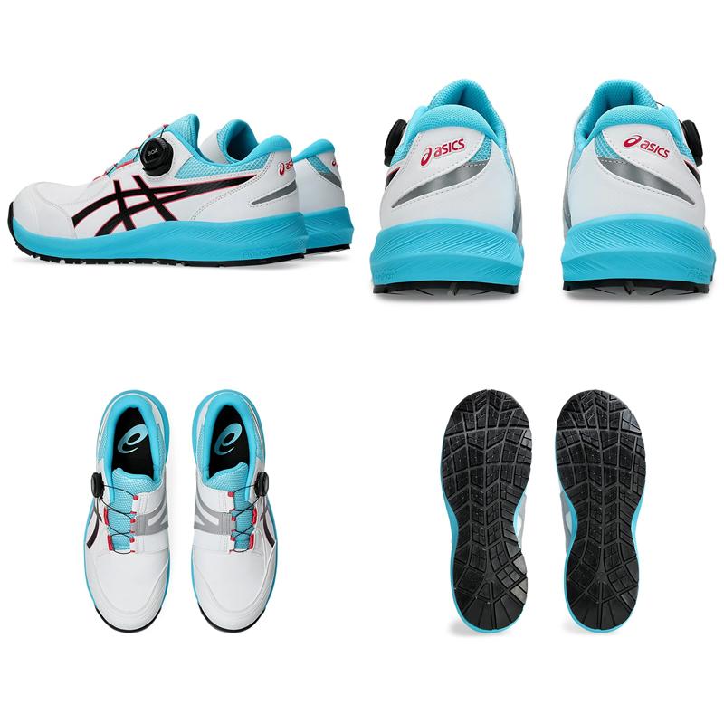ASICS安全靴ウィンジョブCP309BoA24.5cm新品WHITEBLACK ウィンジョブ アシックス 安全靴 CP309 Boa 1273A095 カラー:3色 作業