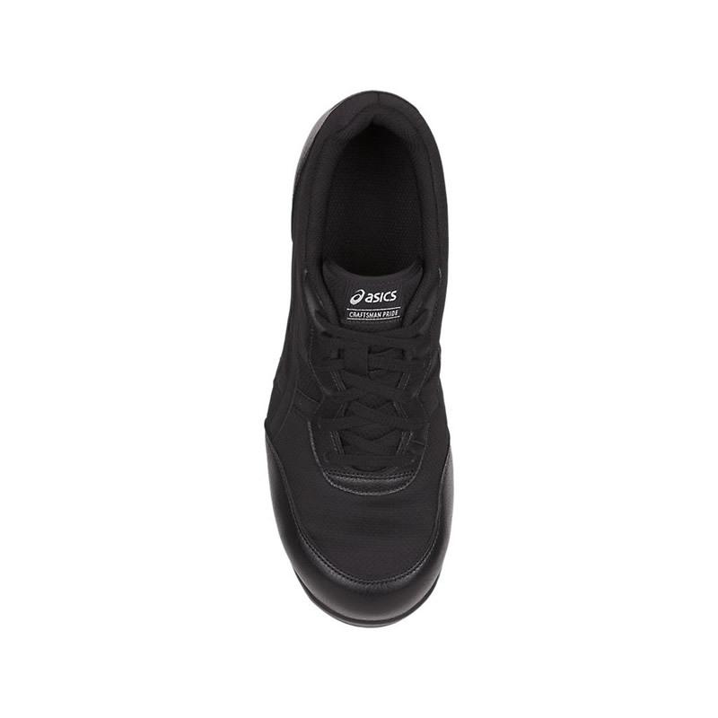ウィンジョブ アシックス 安全靴 CP201 FCP201.9090 ブラック×ブラック
