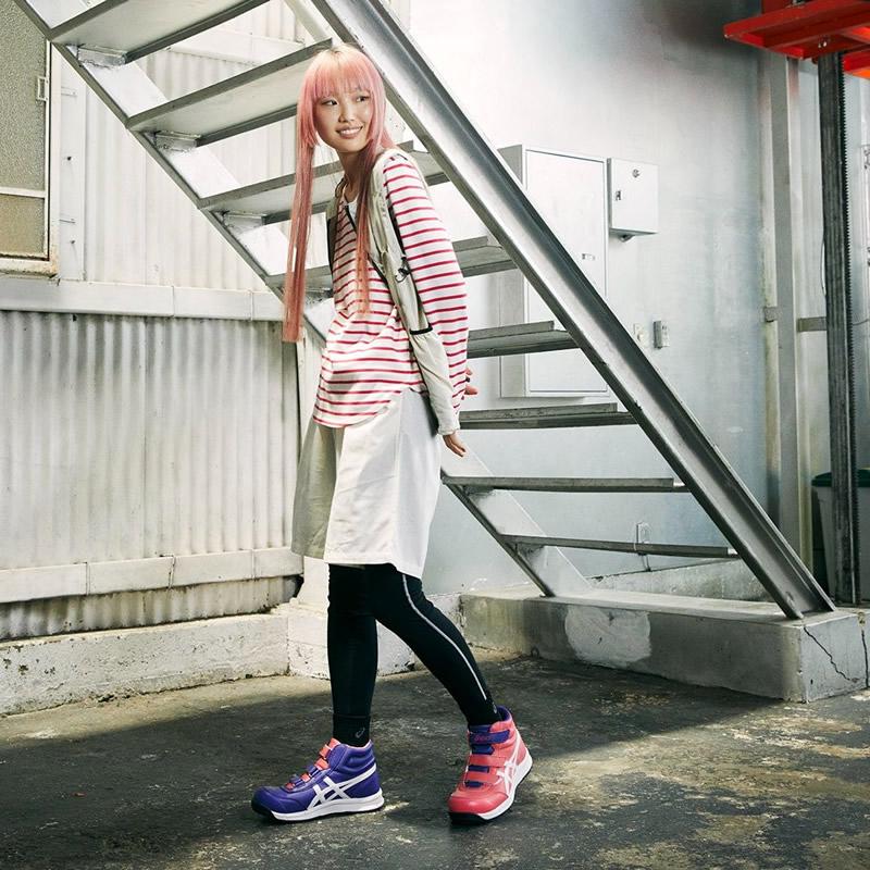 新品未使用　FCP302 ウィンジョブ　ホワイト/ブラック　限定カラー 楽天市場】アシックス asics 作業靴 安全靴 ウィンジョブFCP302