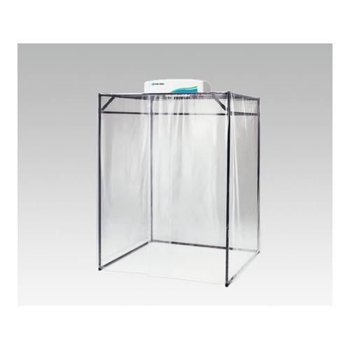 コンパクトクリーンブース 700×500×740mm TY-33AD-L 1台3-4049-31