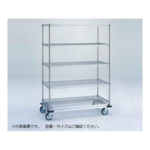 アズワン(AS ONE) ステンレスエレクターシェルフ標準セット ドーリー付 SLS910SET 1台