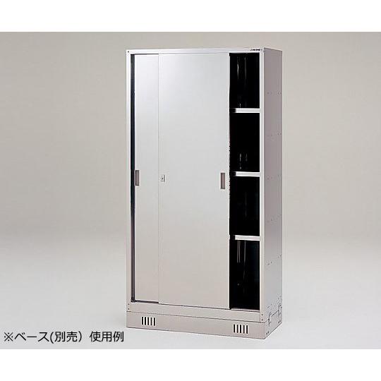 アズワン HL-1845S ステンレス薬品保管庫(SUS430製) ステンレス扉 [法人限定]_1