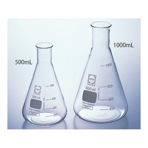 代引き不可】 アズワン AS ONE 三角フラスコ DURAN R 3000mL 212166808