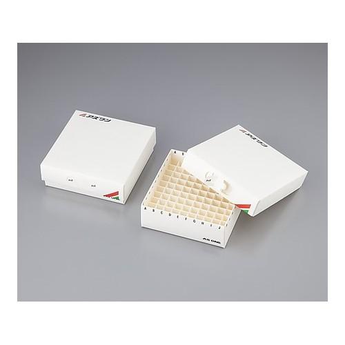 アズワン フリーズボックス φ10〜12mm 取手付き(フタ) AOF-11 1袋(10個入り)
