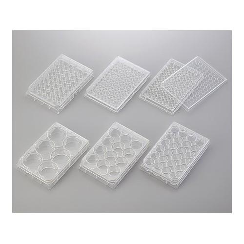 アズワン(AS ONE) マルチプルウェルプレート 12ウェル 平底 3513 1箱