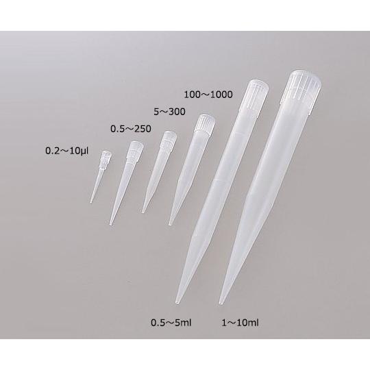 アズワン(AS ONE) フィンチップ(スタンダードチップ) 0.2〜10μL 192本／トレイ×20トレイ 9400327 1箱(192本×20トレイ入り)
