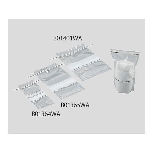 アズワン(AS ONE) 自立式ワールパック 75×185×0.064mm B01364WA 1箱(500枚入り)