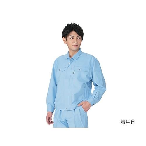 自重堂 エコ高制電ブルゾン　サックス　L 80400-016-L 1着