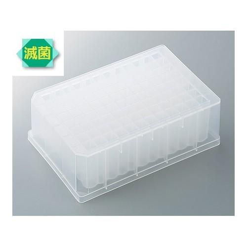 アズワン(AS ONE) 96ウェルディーププレート(V底)滅菌済(1個/袋×20袋入) P96D07S 1セット(20袋入り)
