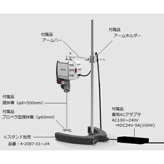 アズワン(AS ONE) トルネードN(NEXT) 50〜3000rpm PST-101 1台