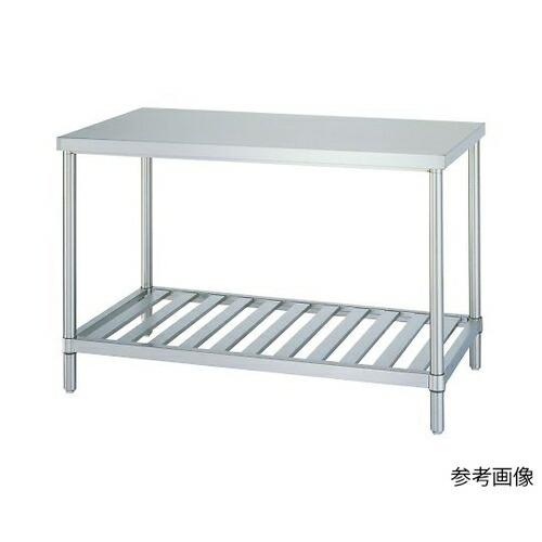 アズワン(AS ONE) 静音ステンレス作業台 幅600×奥行450×高さ800mm WS-6045SI 1個