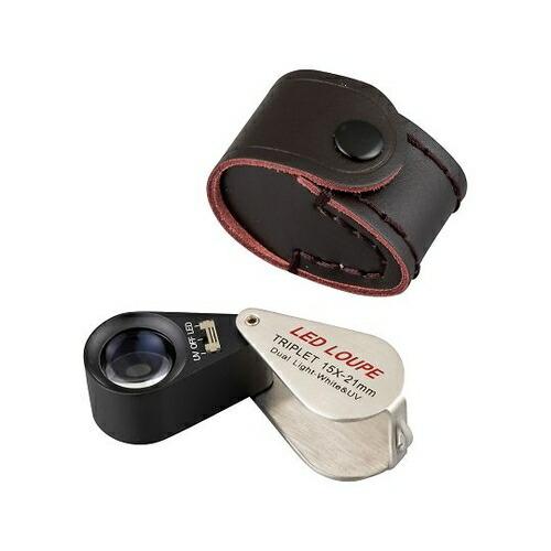 アズワン(AS ONE) LEDライト付15倍ルーペ LP-15XDL 1個