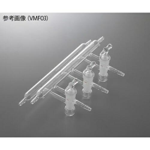 アズワン(AS ONE) 真空マニホールド(ガス置換用) 460×100×160mm VMF05 1個