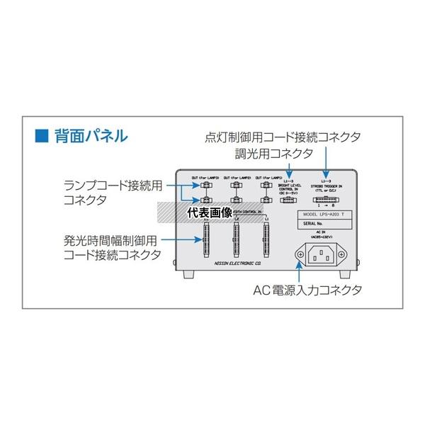 日進電子工業 LPS-A203KT LED照明用電源 ストロボ点灯用電源 オーバードライブ型 外部アナログ電圧信号調光型 1〜990μs間 3チャンネル式 30W_1