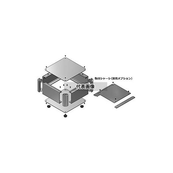 タカチ電機工業 AUX44-50-30AH-BB アルミコントロールボックス(500×44×300 ブラック)_1