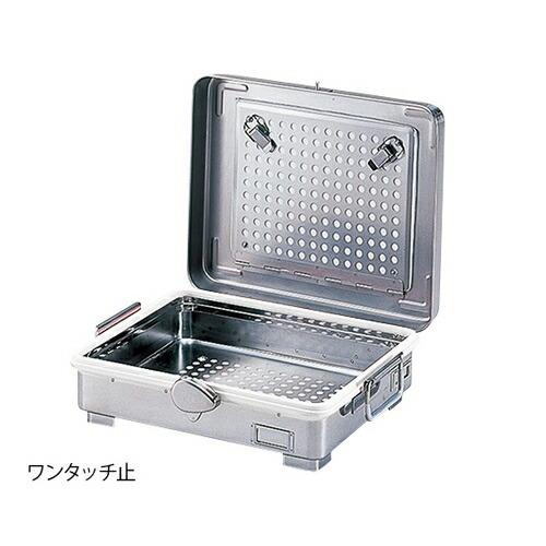 アズワン(AS ONE) ニューカスト(フィルター式角型) ワンタッチ止 ホワイト 中 1個