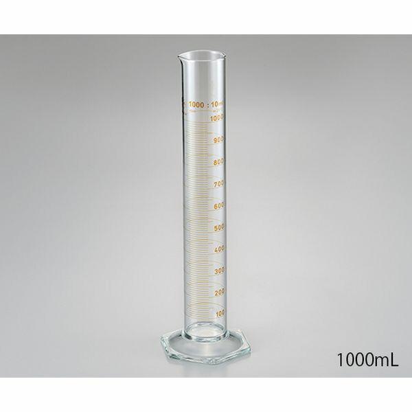大人気!大人気!アズワン(AS ONE) メスシリンダー(クラスA) 500mL 校正