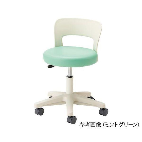 アズワン(AS ONE) メディカルソフトスツール ロータイプ・背付き 510×625mm ピンク CA-14L-Z