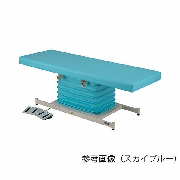 アズワン(AS ONE) カラフル電動診察台 スタンダード メモリ付 700×1900mm スカイブルー ATE-7019SB-M [個人宅配送不可]
