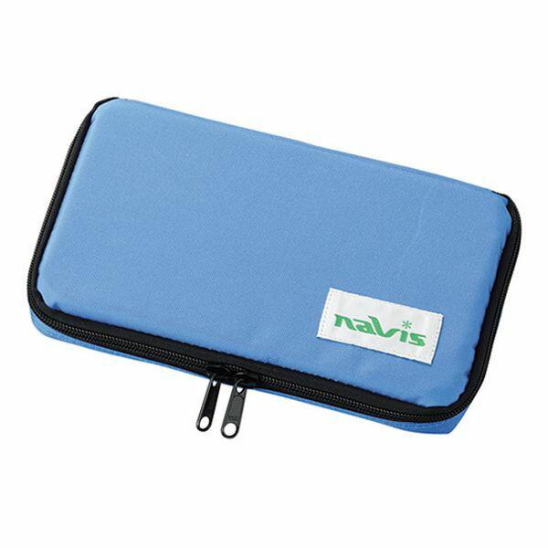 アズワン(AS ONE) アンプル保護ポーチ スカイブルー