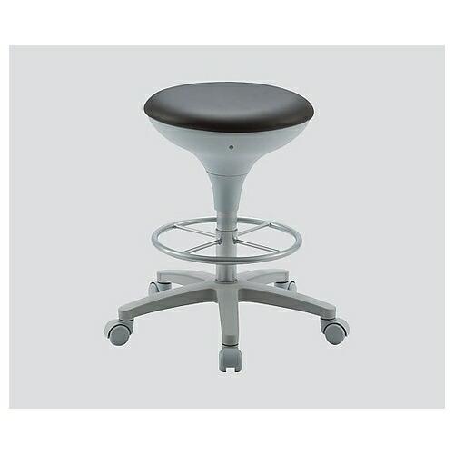 アズワン(AS ONE) スツール ブラック 背無し WS025-VBK 1脚