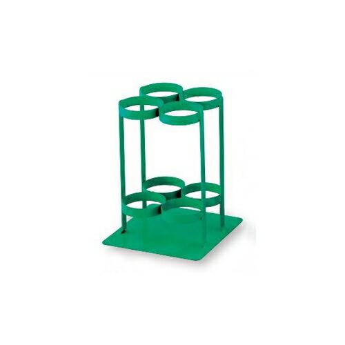 アズワン(AS ONE) 酸素ボンベスタンド 280×280×370mm TM-S-504 グリーン 1台