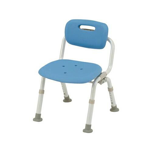 アズワン(AS ONE) シャワーチェアコンパクトおりたたみN(ユクリア) ワンタッチ開閉 あり ブルー PN-L41421A 1台