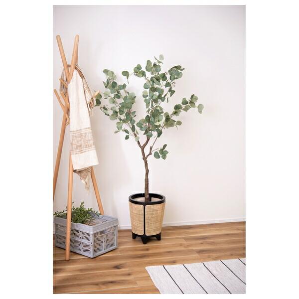 東谷  プランターカバー 鉢 園芸用品 ラタン 籐 天然木 丸 円形 ガーデニング 植物 安い 人気 GUY-925_5
