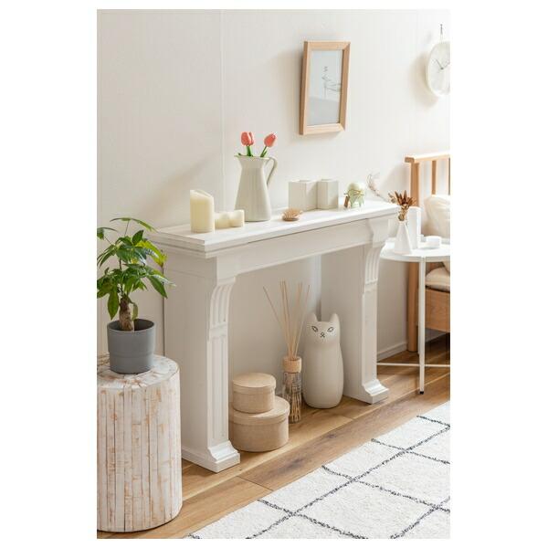 東谷 マントルピース コンソール 暖炉 飾り棚 アンティーク調 木製