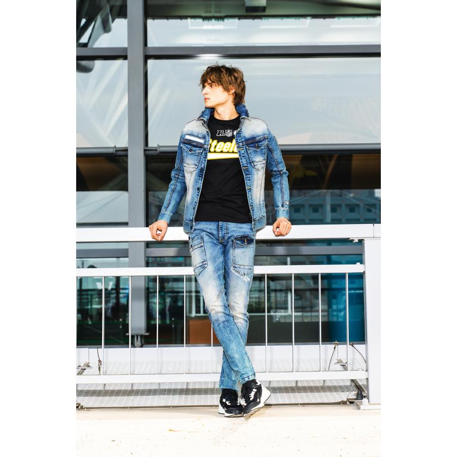 アイズフロンティア 7352 作業着 作業服 ハイパワーストレッチデニム3Dカーゴパンツ カラー4色 サイズ73から101  7350シリーズ【在庫有り】 | I'Z FRONTIER | 19